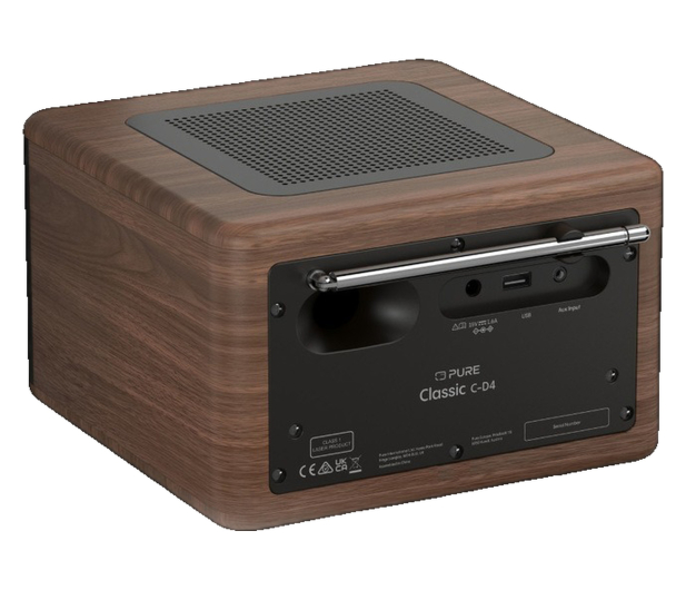PURE Classic C-D4 Coffee Brown/Walnut EU/UK - 1538312 - zdjęcie 3
